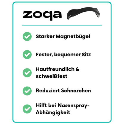 Magnetische Nasenstrips | Zoqa Starterpaket